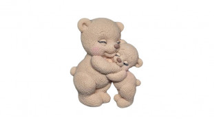 Шоколадная фигурка Mi-Mi Медведица с малышом