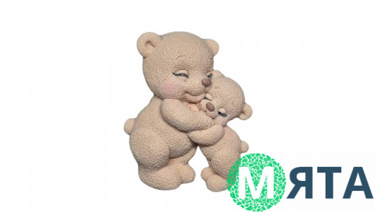 Шоколадная фигурка Mi-Mi Медведица с малышом