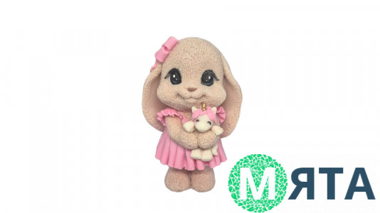 Шоколадная фигурка Mi-Mi Зайчиха с единорогом