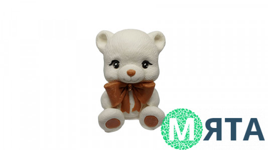 Шоколадная фигурка Mi-Mi Медвежонок с бантом №7 