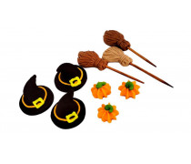 Набор сахарного декора Волшебные Шляпки