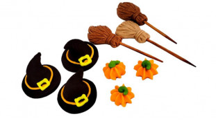 Набор сахарного декора Волшебные Шляпки Набор сахарного декора Волшебные Шляпки