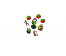 Набор сахарных топперов Гринч