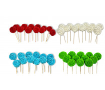 Безе на палочке Моноцвет, 1 шт