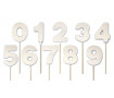 Декор mi-mi Цифра на палочке, Белая