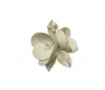 Сахарное украшение Магнолия с листочками, 16 см