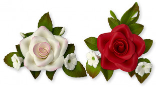 Сахарное украшение Букет Роз №4 Сахарное украшение Букет Роз №4