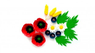 Сахарные украшения для Каравая