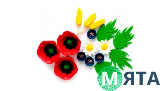 Сахарные украшения для Каравая