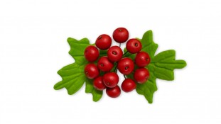 Сахарное украшение Веточка Калины