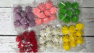 Мини-Безе Моноцвет, 9 штук