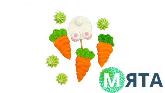 Набор сахарного декора Морковные Приключения