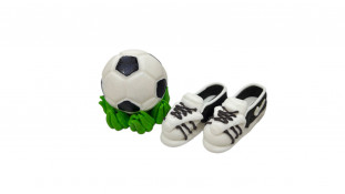 Набор сахарного декора Мяч и бутсы