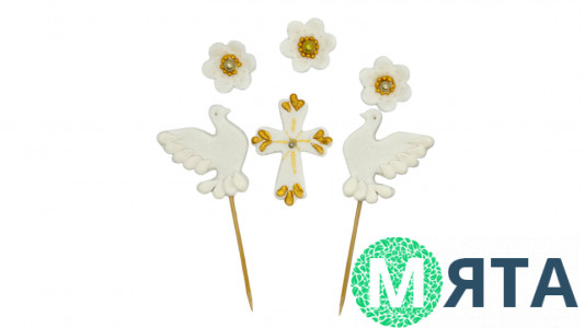 Набор сахарного декора Небесная Нежность