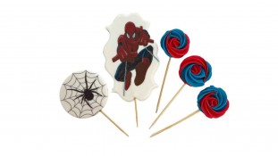 Набор сахарных топперов Человек Паук