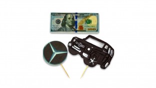 Набор сахарных топперов Джип