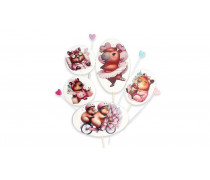 Набор сахарных топперов Капибара