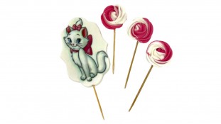 Набор сахарных топперов Кошечка Мери