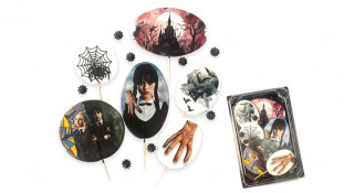 Набор сахарных топперов Мир Венздей Набор сахарных топперов Мир Венздей