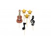 Набор сахарных топперов Музыкальный