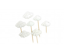 Набор сахарных топперов Облака
