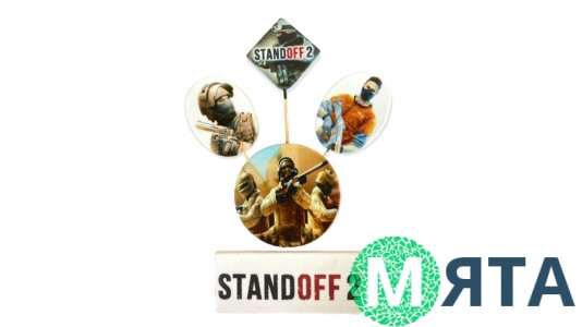 Набор сахарных топперов Стендофф