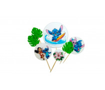 Набор сахарных топперов Стич