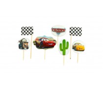 Набор сахарных топперов Тачки М