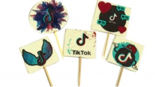 Набор сахарных топперов Тик Ток