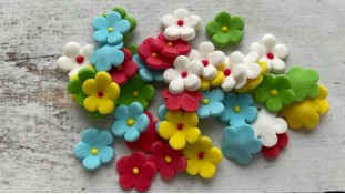 Набор сахарных украшений "Яблоневый цвет"