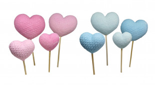 Набор шоколадных Сердец Mi-Mi, 4 шт