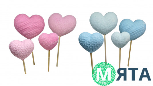 Набор шоколадных Сердец Mi-Mi, 4 шт