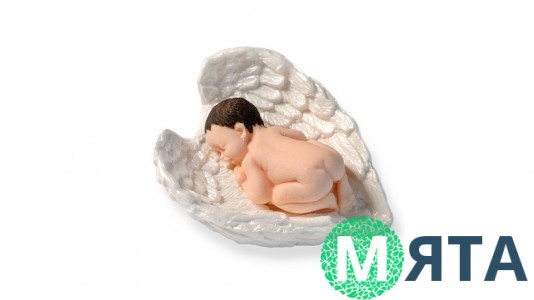 Сахарная фигурка Младенец на Крыльях