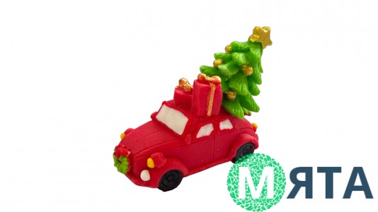 Сахарная фигурка Новогодняя Машинка