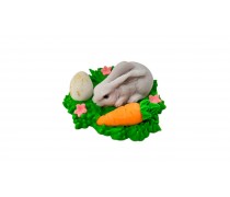 Сахарная фигурка Зайчик на травке