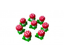 Сахарные украшения Мухоморчики, 8шт