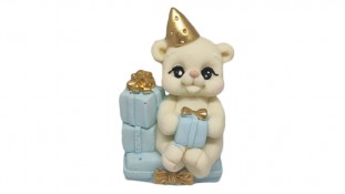 Шоколадная фигурка Mi-Mi Медвежонок с подарками