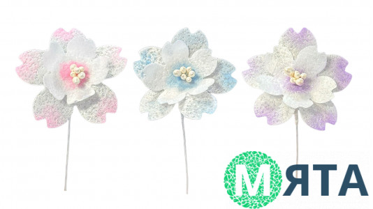 Вафельный цветок Анемона