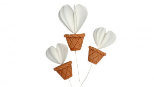 Вафельный декор Воздушные шары, 3 шт