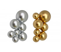 Сферы с кондитерской глазури, набор 7 шт