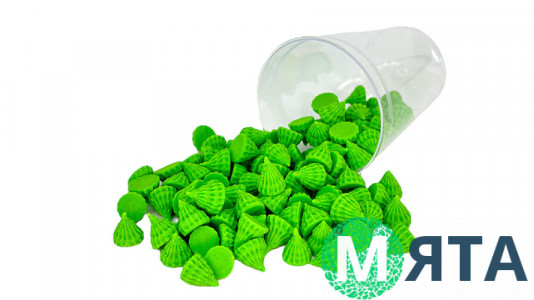 Микро-безе Елочки, 50 шт