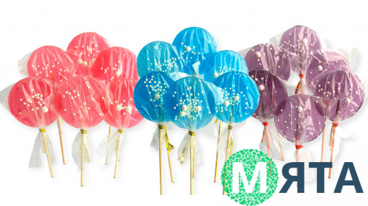 Леденец прозрачный, 1 шт