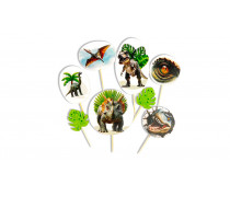 Набор сахарных топперов Эпоха Динозавров