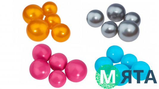Желатиновые шары-сферы, набор 5 шт