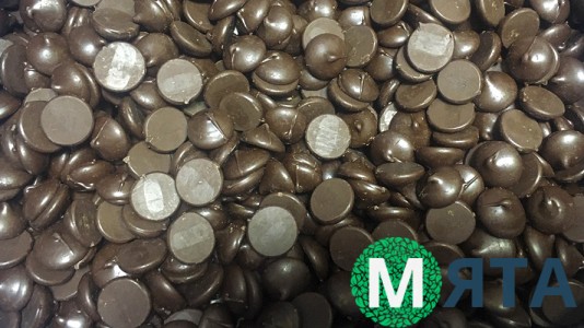 Глазурь Черная Satina Dark, Zeelandia