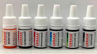 Гелевый краситель 5 грамм, Украса Гелевый краситель 5 грамм, Украса