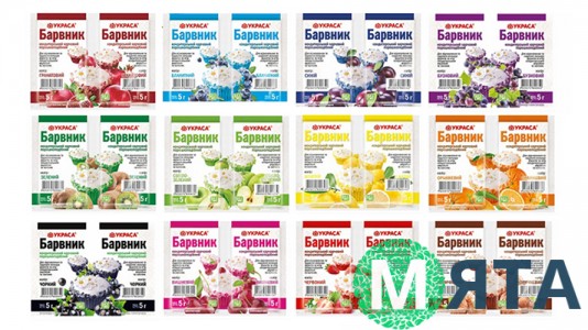 Красители сухие Украса