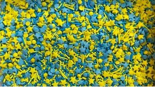 Сахарная посыпка Патриотический Микс