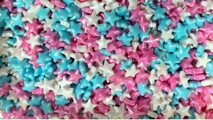 Кондитерская посыпка Звезды, большие