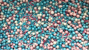 Микс с рисовыми шариками Гендер Пати